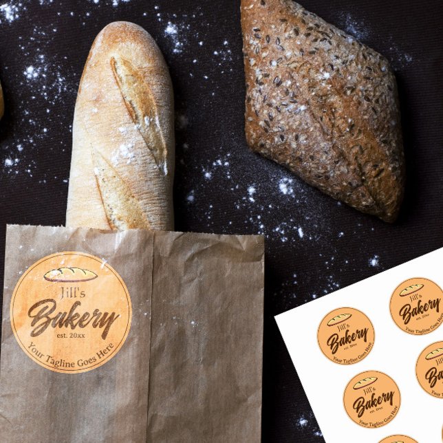 Custom Bakery Tag Label Sticker (Creator Uploaded)