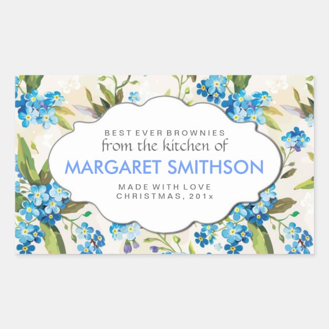 Custom Baking, Jam, Canning Label (Front)