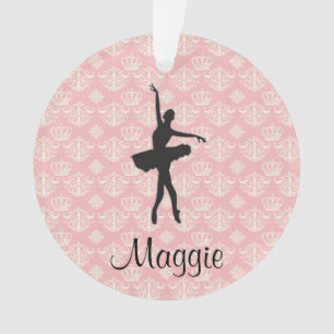 Custom Ballet Photo Christmas Ornament