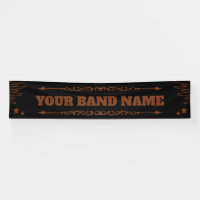 Custom Band Merch Country Western Rock Music Gig