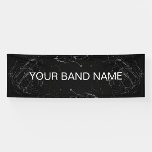Custom Band Merch DJ Rock Show Music Gig Banner