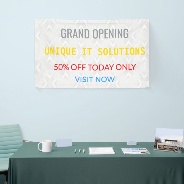 Custom Banner Personalised Vinyl Banner Sign (Tradeshow)