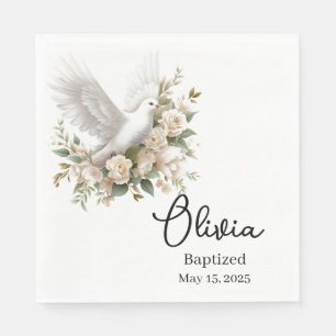 Custom Baptism  Napkin