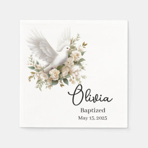 Custom Baptism Napkin
