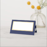 CUSTOM Bar Mitzvah modern navy   gold name SAM Place Card<br><div class="desc">by kat massard >>> kat@simplysweetPAPERIE.com <<< An on trend, cute design for your Event Reception PLACE CARDS. Hand write guests names and add table number TIP :: 1. To change/move graphics & fonts and add more text - hit the "customise it" button - - - - - - - -...</div>