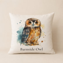 Custom Barn Owl Farmhouse Welcome