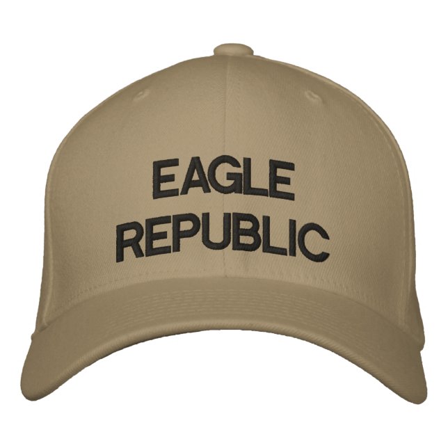 Custom Baseball Cap BY EAGLE REPUBLIC (Front)