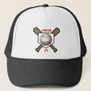 Custom Baseball Hat - Add your Name & Number