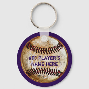 Custom Baseball Keychains for Baseball Team Gifts
