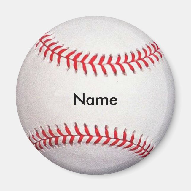 Custom Baseball Magnet (Front)