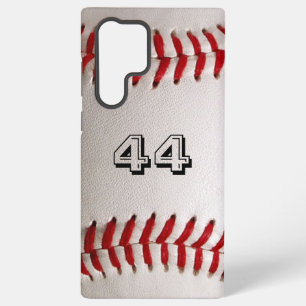 Custom Baseball Number Art – High-Def Sports Photo Samsung Galaxy Case