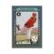 Custom Baseball Trading Card, Teal Retro Player