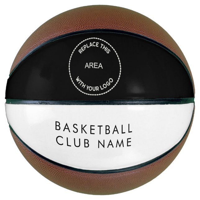 Custom Basketball Club Name Logo Any Colours (Front)