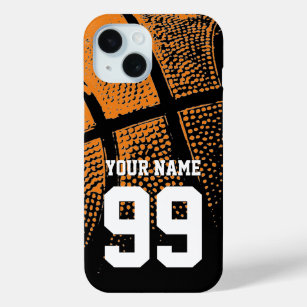 Custom basketball jersey number cool Case-Mate iPhone 15 Case