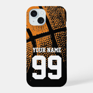 Custom basketball jersey number cool Case-Mate iPhone 15 Case