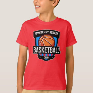 Custom Basketball Logo T-Shirt