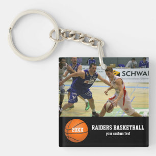 Custom Basketball Photos Player Team Name Year Key Ring