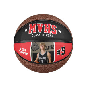Custom Basketball Senior Gift with Photo, Keepsake