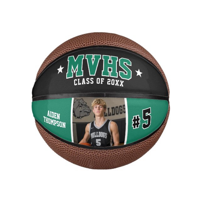Custom Basketball Senior Gift with Photo, Keepsake (Front)