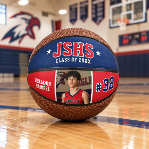 Custom Basketball Senior Gift with Photo, Keepsake