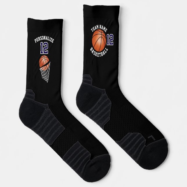 Custom Basketball Socks (Right)