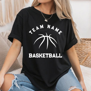 Custom Basketball Team Name Basketball Mum Player T-Shirt