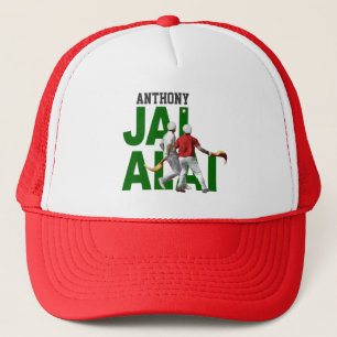 Custom, Basque sport Cesta Punta / Jai Alai logo: Trucker Hat
