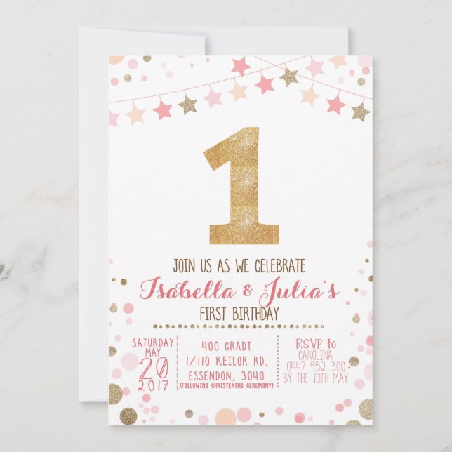 Custom bday invite (Back)