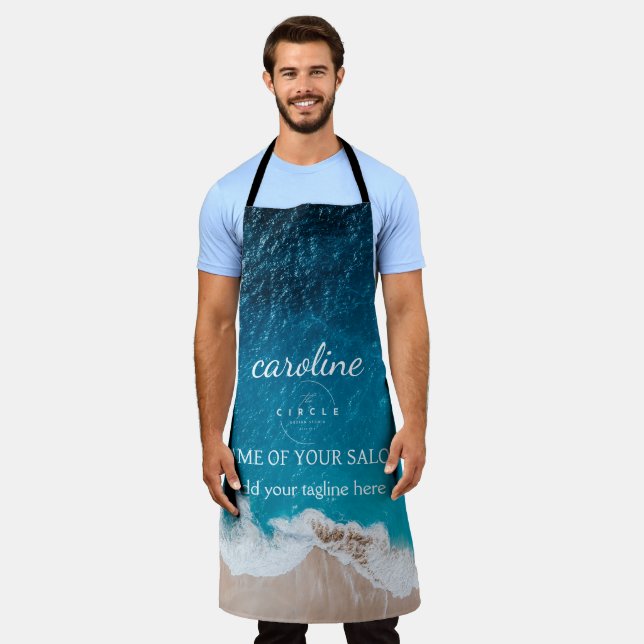 Custom Beach Apron  (Worn)