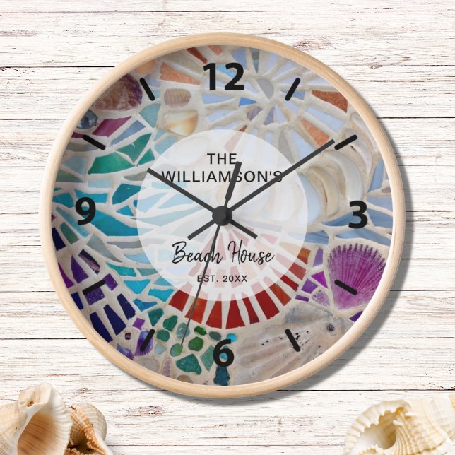 Custom Beach House  Clock (Creator Uploaded)