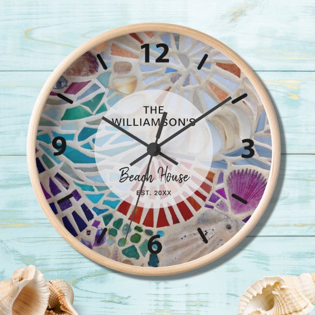 Custom Beach House  Clock (Creator Uploaded)