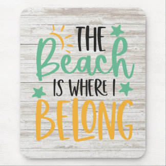 Custom Beach Mousepad