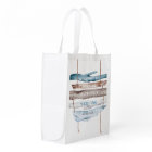 Custom Beach, Nautical Coastal Wedding Welcome Bag