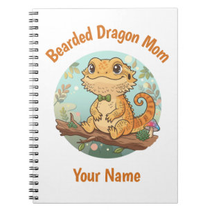 Custom Bearded Dragon Mum Notebook