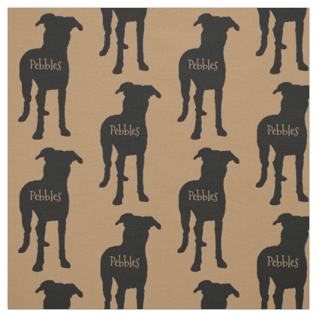 Custom Beauceron Dog Breed Fabric (Swatch)