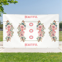 Custom Beautiful Text Wedding Signs Poster Banners