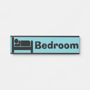 Custom Bedroom Door Name Plaque Door Sign