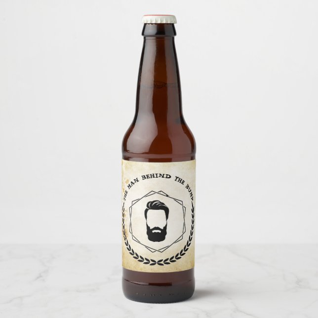 Custom Beer Labels for New Dads (Front)