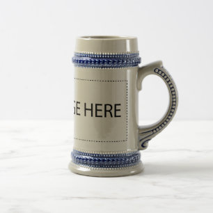 CUSTOM BEER MUG - YOU MAKE IT!