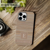 Custom Beige Tan Grey Brown Marble Stripes