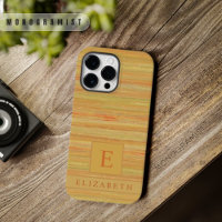Custom Beige Yellow Brown Marble Stripes