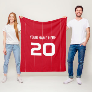 Custom Benfica Fleece Blanket