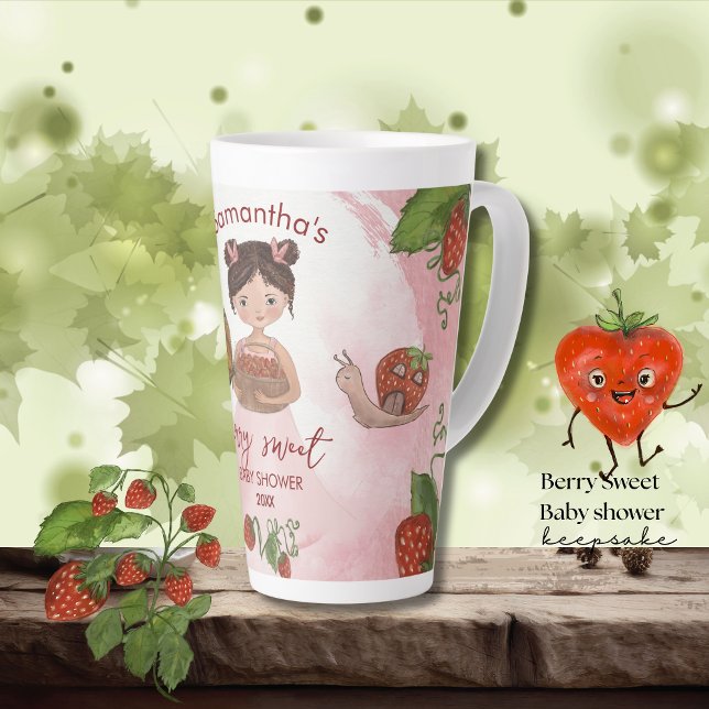 Custom Berry Sweet Baby Shower Keepsake Mug (Custom Berry Sweet Baby Shower Keepsake Mug)