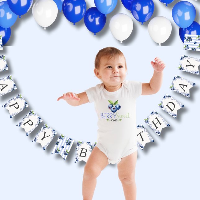  Custom Berry Sweet Birthday Baby Bodysuit (Custom Berry Sweet Birthday Baby Bodysuit)