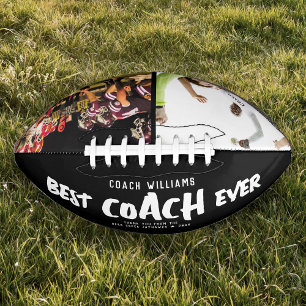 Custom BEST COACH EVER Cool Street Style 2 Photos Football