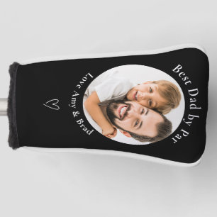 Custom Best Dad by Par Photo Golf Head Cover