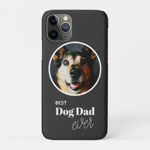 Custom Best Dog Dad Ever Photo Case-Mate iPhone Case