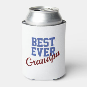 Custom Best Ever Grandpa Can Cooler