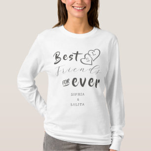 Custom Best Friends Forever Women's T-Shirt