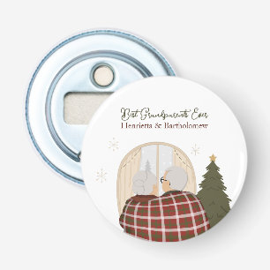 Custom Best Grandparents Christmas Bottle Opener